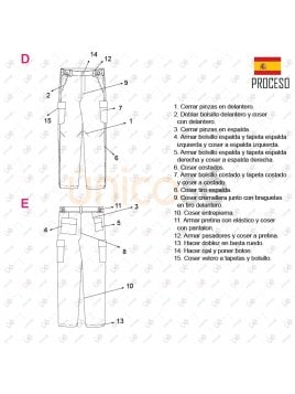 PANTALON CARGO HOMBRE RT 2213