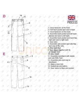 PANTALON CARGO HOMBRE RT 2213