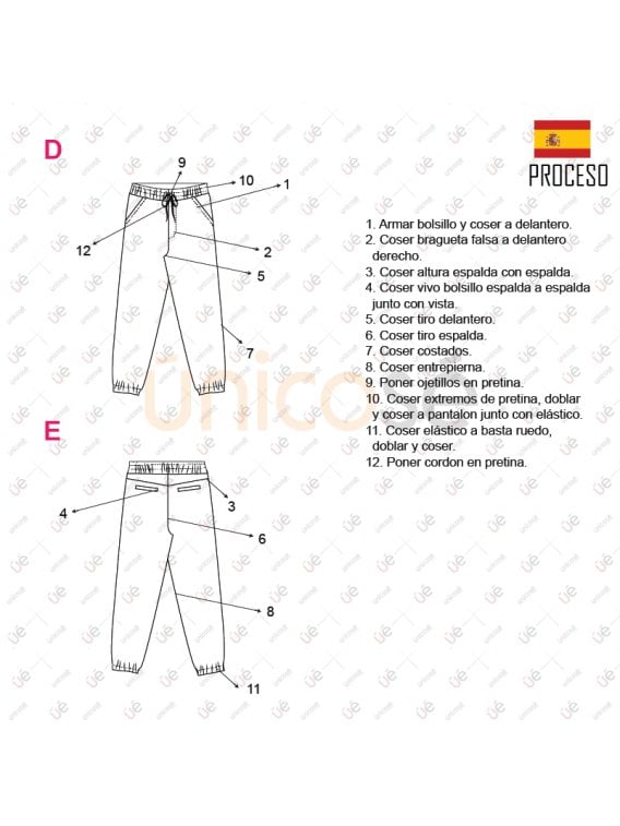 PANTALON PITILLO HOMBRE 2201