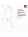VESTIDO AJUSTADO MUJER 2207