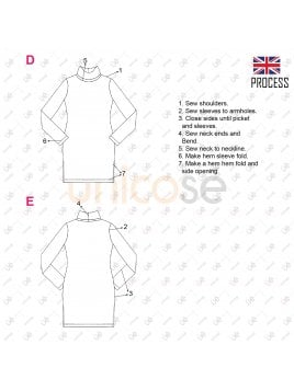 VESTIDO AJUSTADO MUJER 2207