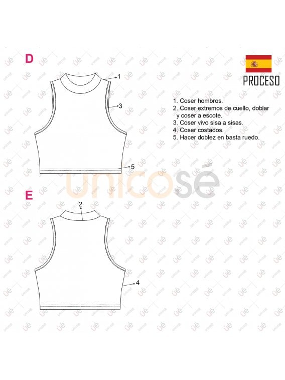 TOP BASICO MUJER 2208