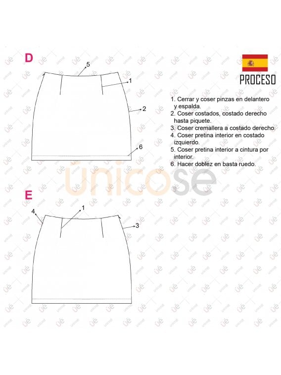 FALDA MINI MUJER 2202