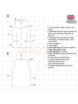 CHALECO GARZON HOMBRE RT 2216