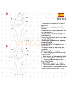 VESTIDO PLATO NIÑA 2207