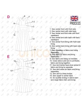 VESTIDO PLATO NIÑA 2207