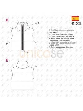 PARKA CHALECO MUJER 2203