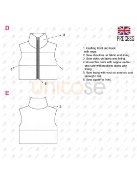 PARKA CHALECO MUJER 2203