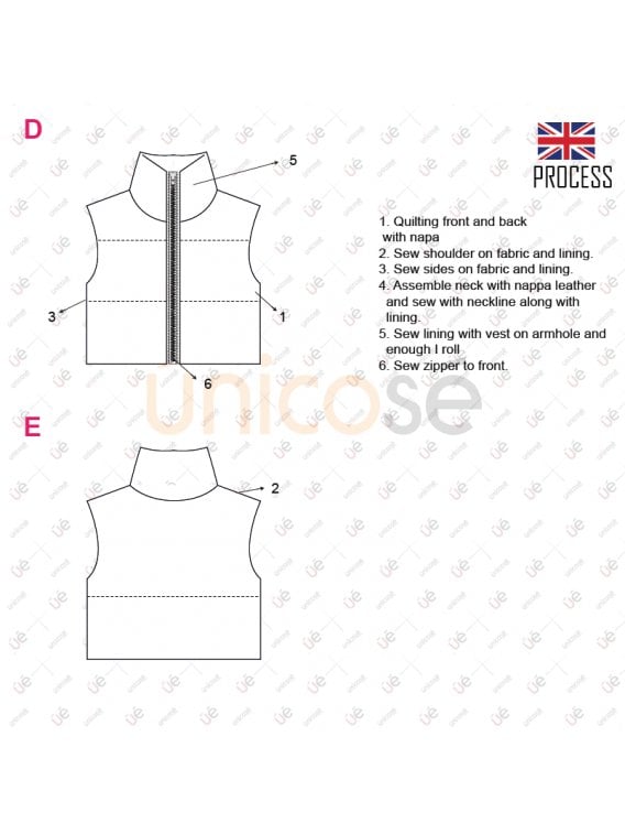 PARKA CHALECO MUJER 2203