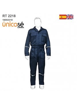 MOLDE OVEROL DE TRABAJO HOMBRE RT 2218