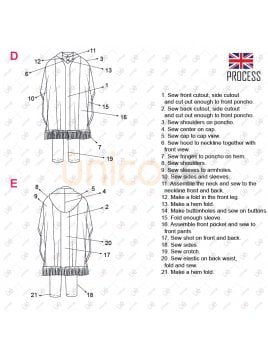 MOLDE DISFRAZ PERSONAJE DE CINE 2208