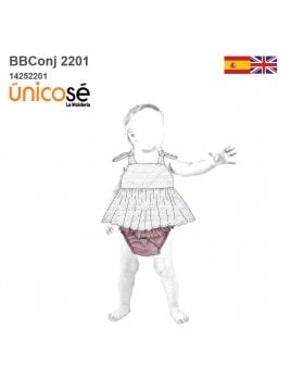 MOLDE CONJUNTO CUBREPAÑAL BEBE 2201