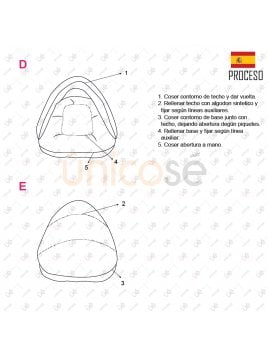 MOLDE CAMA PARA MASCOTA ACC 2214