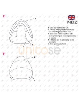 MOLDE CAMA PARA MASCOTA ACC 2214