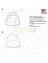 MOLDE CAMA PARA MASCOTA ACC 2214
