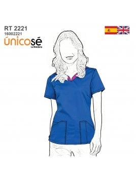 MOLDE BLUSA SANITARIA MUJER 2221