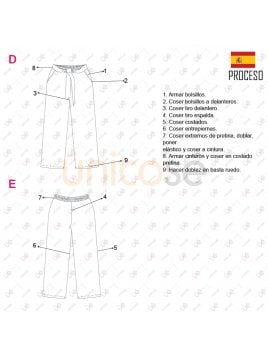 PANTALON BASICO MUJER 2206