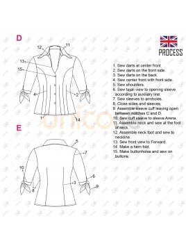 BLUSA CAMISERA MUJER 1004