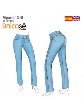 PANTALON  JEANS MUJER 1315