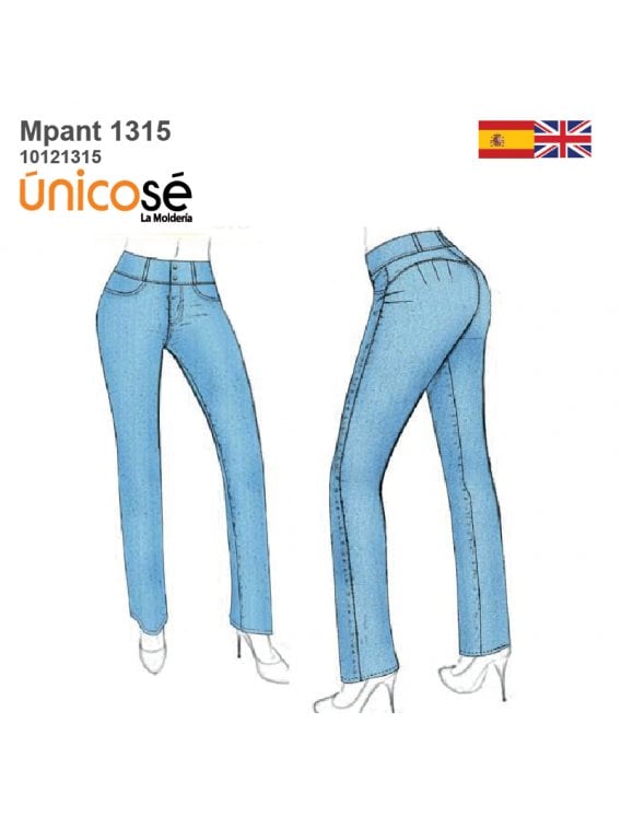 PANTALON  JEANS MUJER 1315