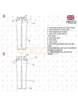 PANTALON  JEANS MUJER 1315