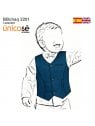 MOLDE CHAQUETA CHALECO BEBE 2201