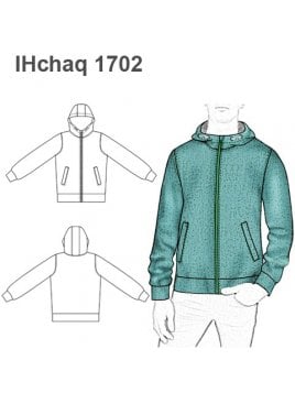 CHAQUETA CAMPERA CON GORRO  NIÑO NENE