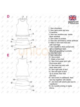 MOLDE DEPORTE CONJUNTO TENIS MUJER 2228