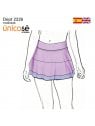 MOLDE DEPORTE FALDA TENIS MUJER 2226