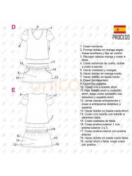 MOLDE DEPORTE CONJUNTO TENIS MUJER 2227