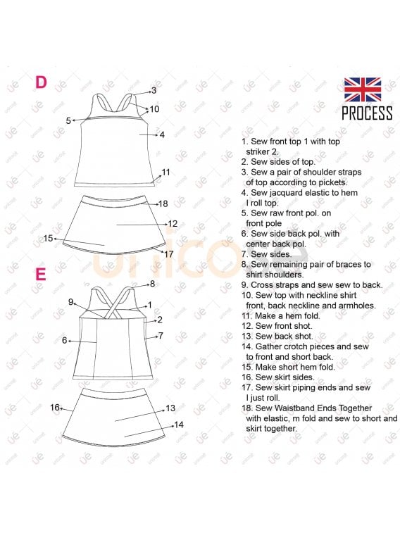 MOLDE DEPORTE CONJUNTO TENIS 2229