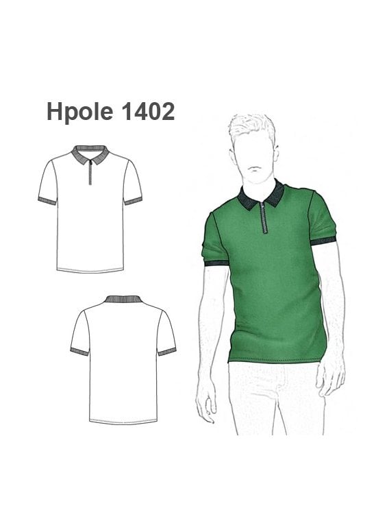 POLERA HOMBRE CIERRE ESCOTE