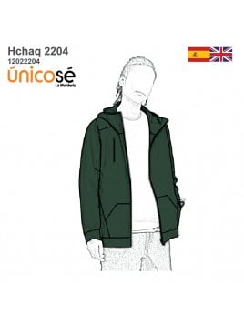 MOLDE CHAQUETA CORTES HOMBRE 2204