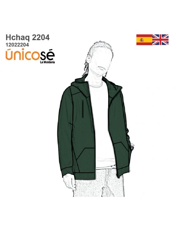 MOLDE CHAQUETA CORTES HOMBRE 2204