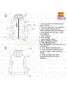 MOLDE CHAQUETA CORTES HOMBRE 2204