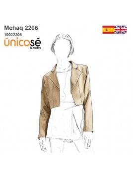 MOLDE CHAQUETA BLAZER MUJER 2206