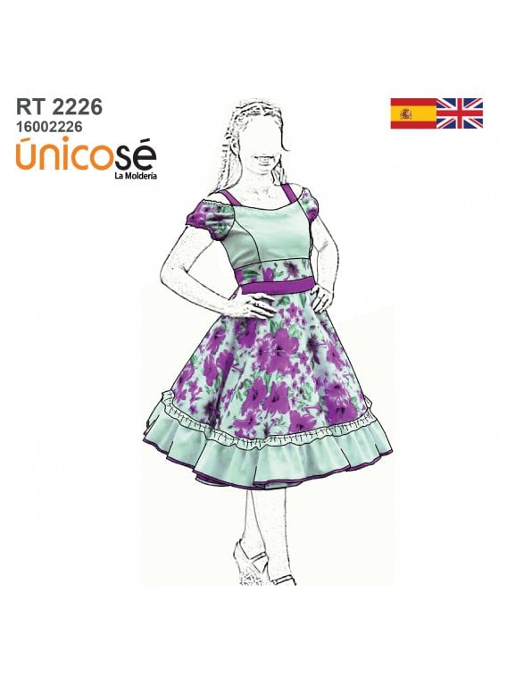 MOLDE VESTIADO HUASA RT 2226