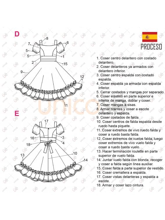 MOLDE VESTIADO HUASA RT 2226