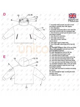 MOLDE POLERON OVERSIZE HOMBRE 2208