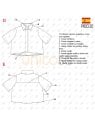 MOLDE BLUSA TORERA MUJER 2206