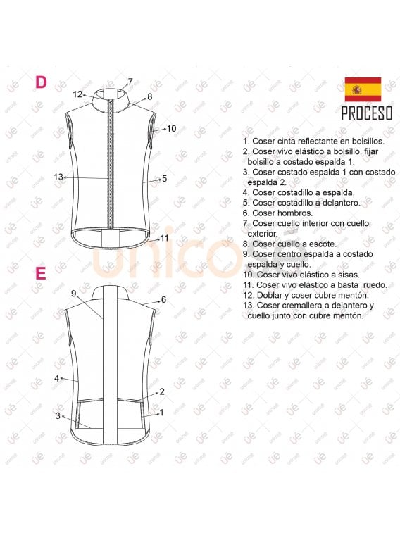 MOLDE DEPORTE CORTAVIENTO CICLISMO RT 2233