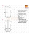 MOLDE DEPORTE CORTAVIENTO CICLISMO RT 2233