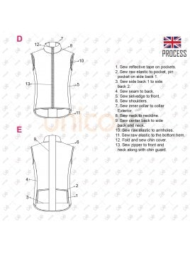 MOLDE DEPORTE CORTAVIENTO CICLISMO RT 2233