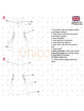 MOLDE VESTIDO CORTO MUJER 2213