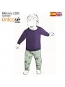 MOLDE CONJUNTO 2 PIEZAS BEBE 2203
