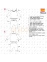 MOLDE CONJUNTO 2 PIEZAS BEBE 2203