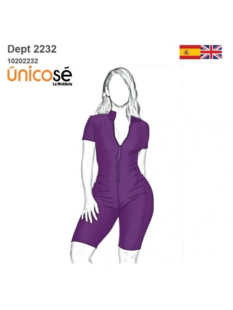 MOLDE DEPORTE CATSUIT MUJER 2232