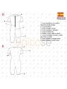 MOLDE DEPORTE CATSUIT MUJER 2232