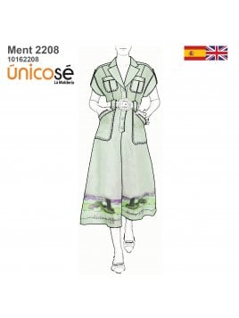 MOLDE ENTERITO CAMISERO MUJER 2208