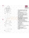 MOLDE ENTERITO CAMISERO MUJER 2208